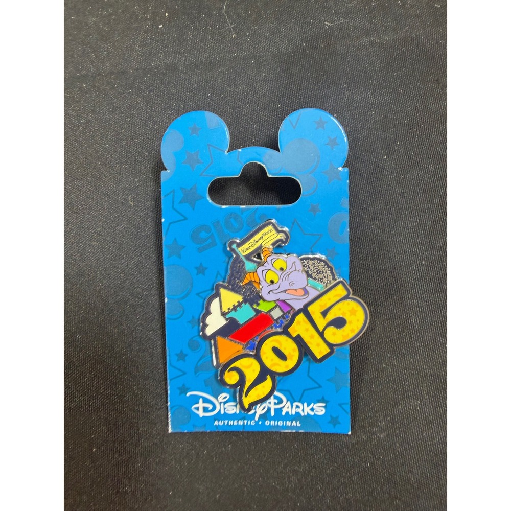 Disney Parks Figment 2015 Pin OS Purple New Epcot Food & Wine Festival Souvenir